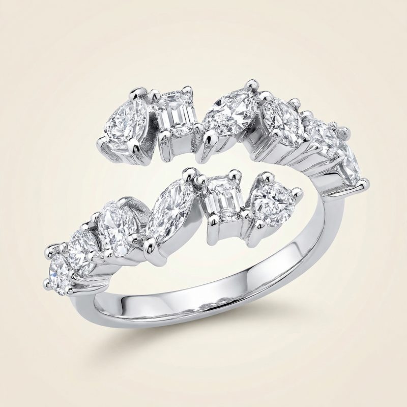 eternity modern ring — aesthetic