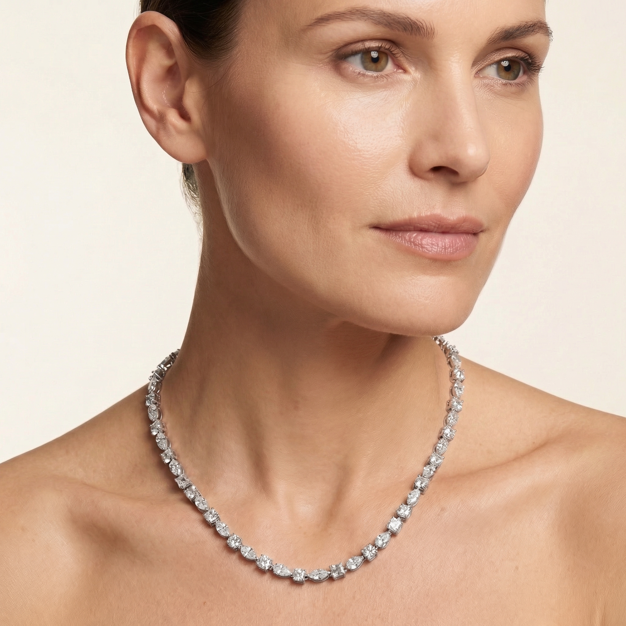 necklace tennis modern — aesthetic necklace tennis modern — aesthetic