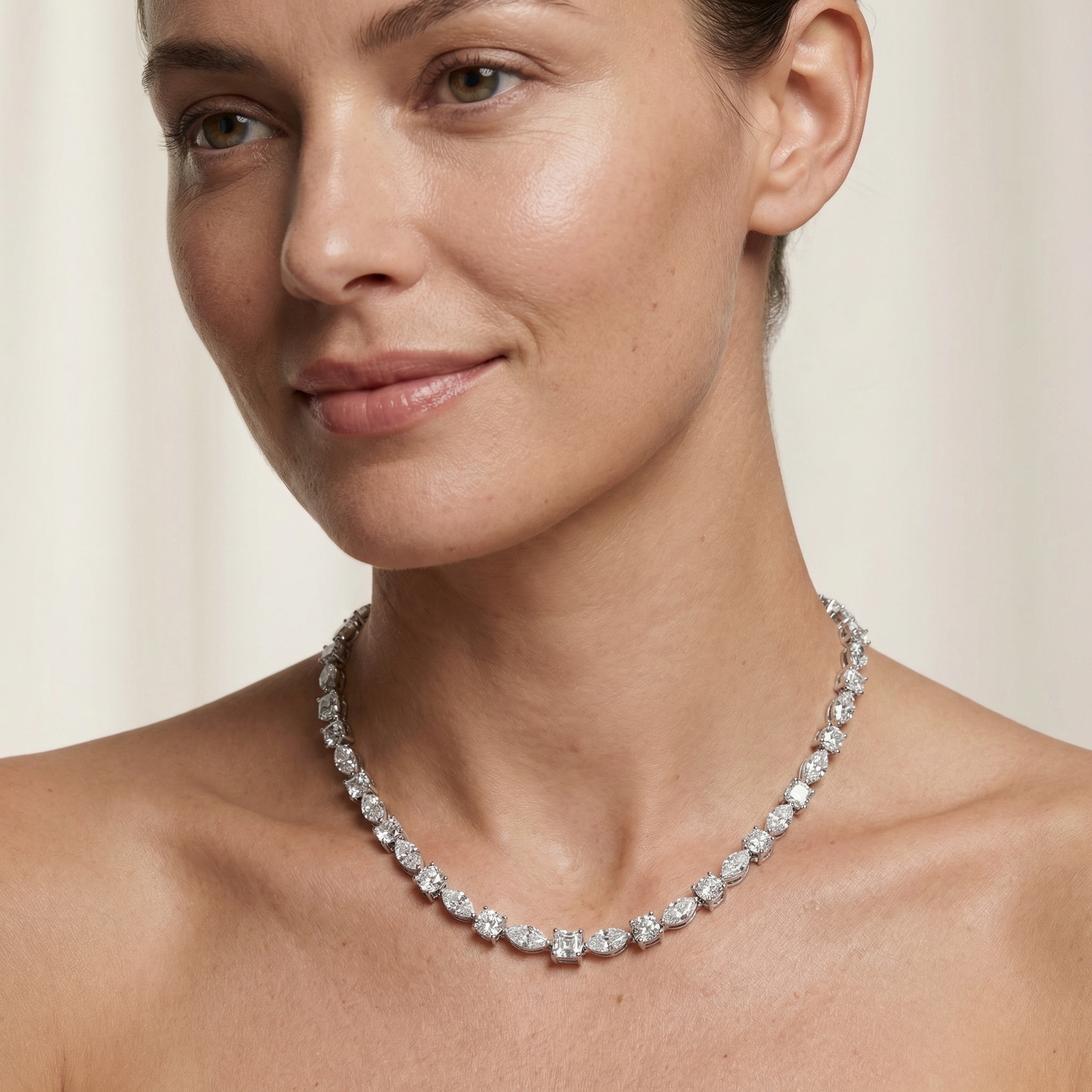 necklace tennis modern — aesthetic necklace tennis modern — aesthetic