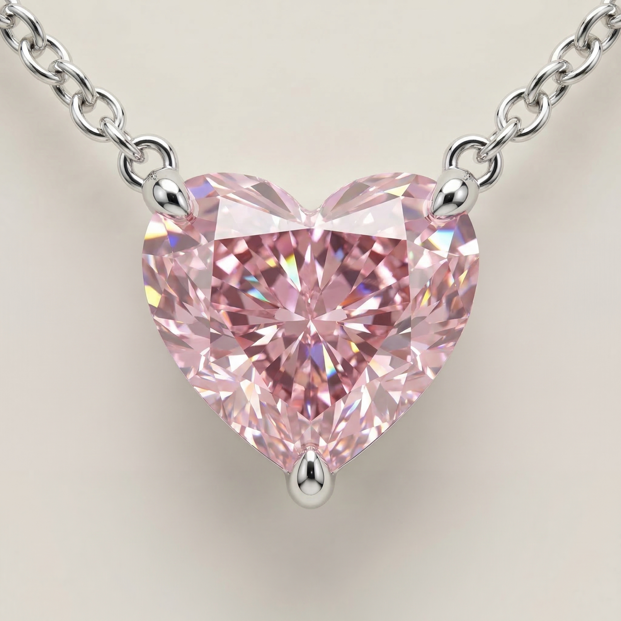 necklace pink heart — aesthetic necklace pink heart — aesthetic